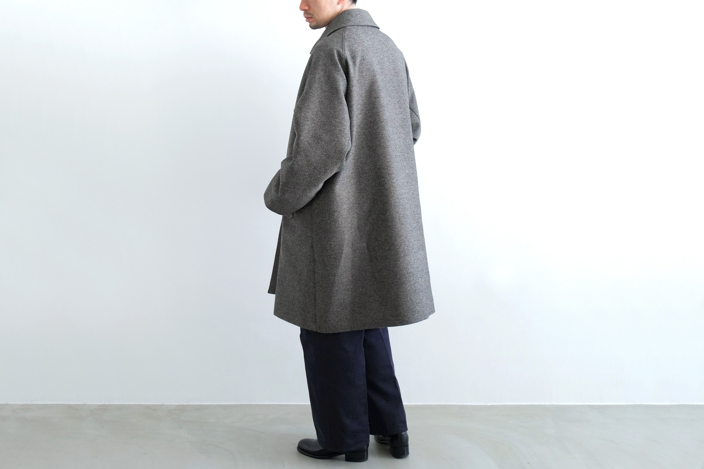 ハメ袖BALMACAAN COAT - WUNDER