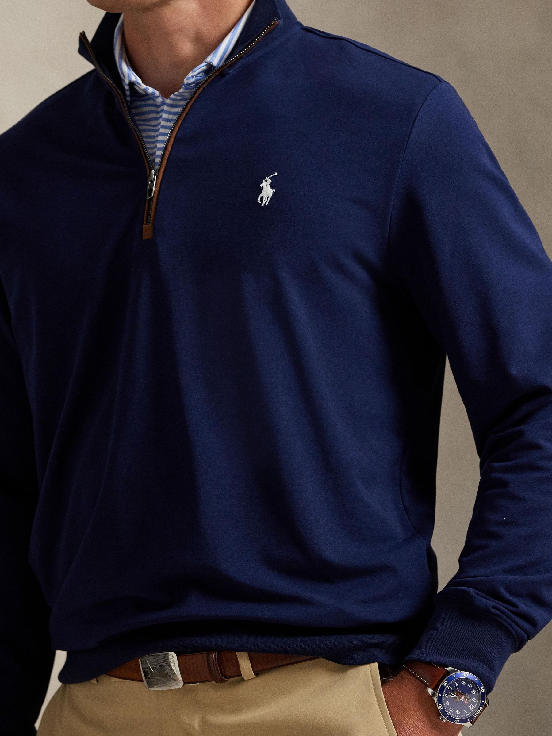 Buy Ralph Lauren Quarter Zip Sweatshirt from Next Canada