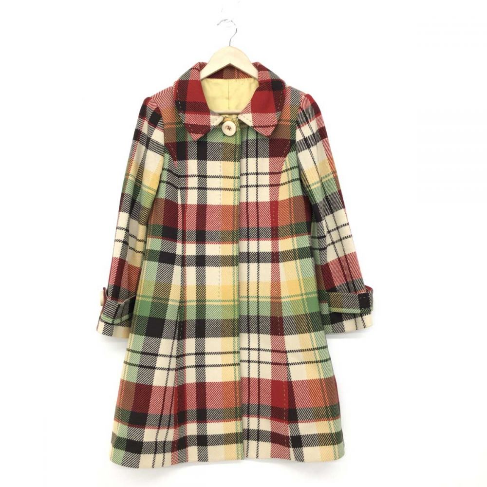 ロイスクレヨン/コート/チェック/裏地シミの高価買取【リサイクル