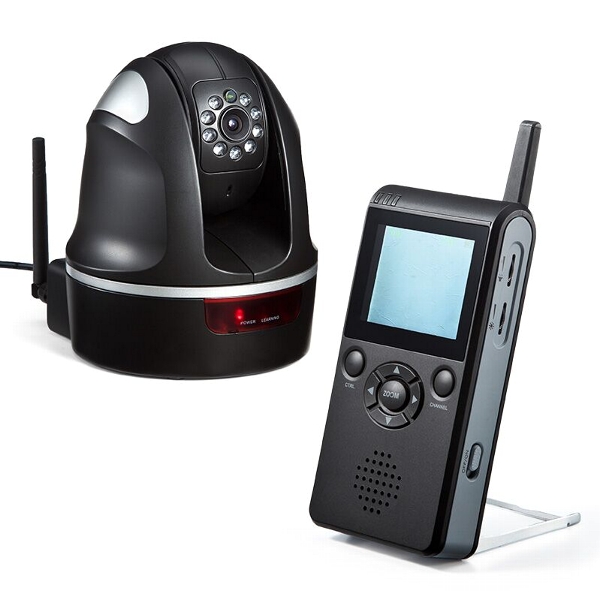 サンワサプライ、最大200mまで接続・遠隔操作できる防犯カメラ