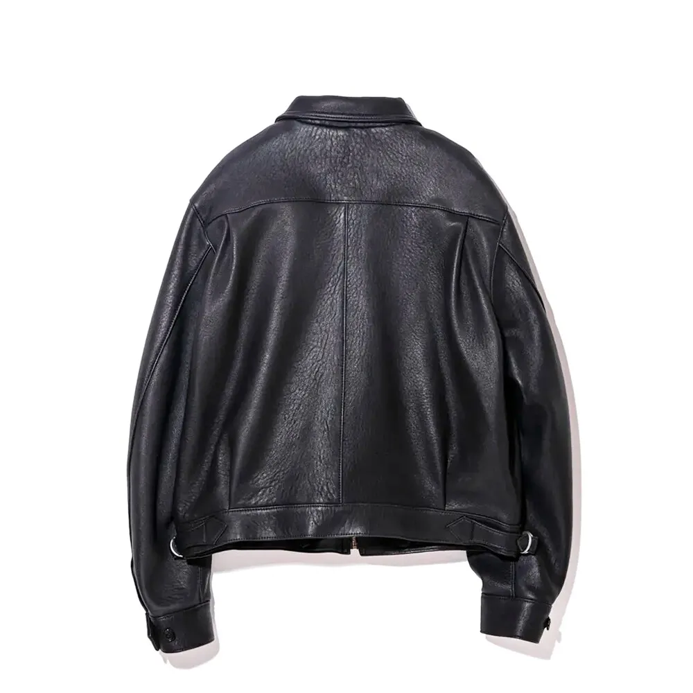 SHEEP SKIN FRENCH CYCLIST JACKET[ YK-07 ] | Y'2 LEATHER