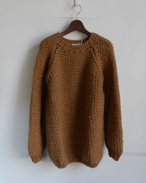 Maiami basic Wool Basic Sweater ☆ Left Knit | 大阪心斎橋のメンズ
