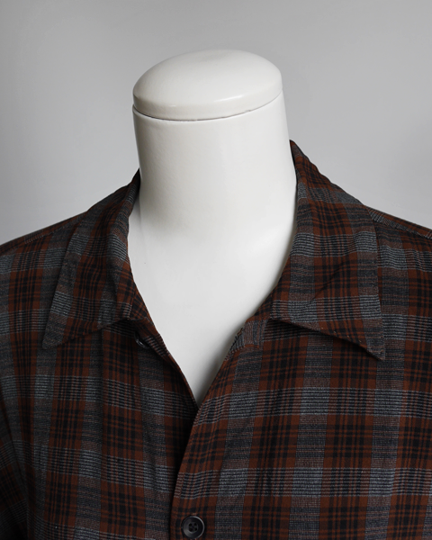 COMOLI レーヨン オープンカラーシャツ | 大阪心斎橋のメンズ洋服の