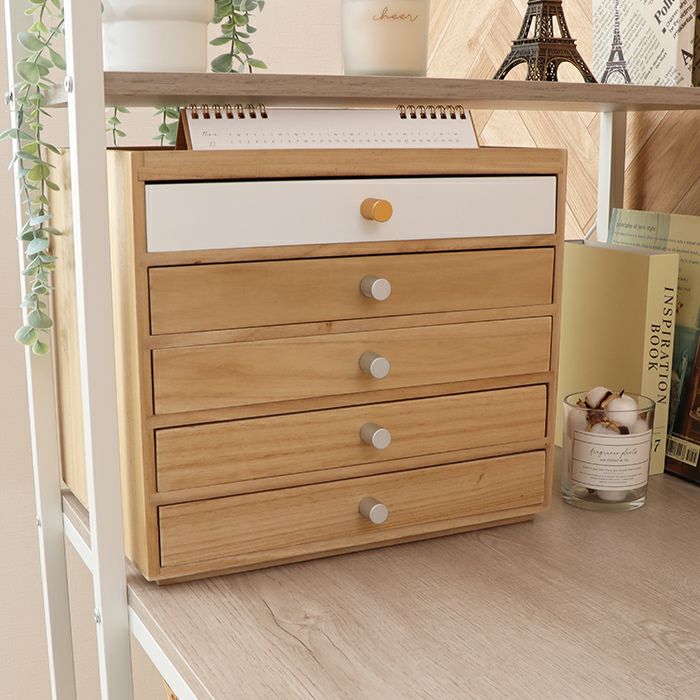 スタッキング小物チェスト luster(ラスター) 5段5杯 ヤマソロ