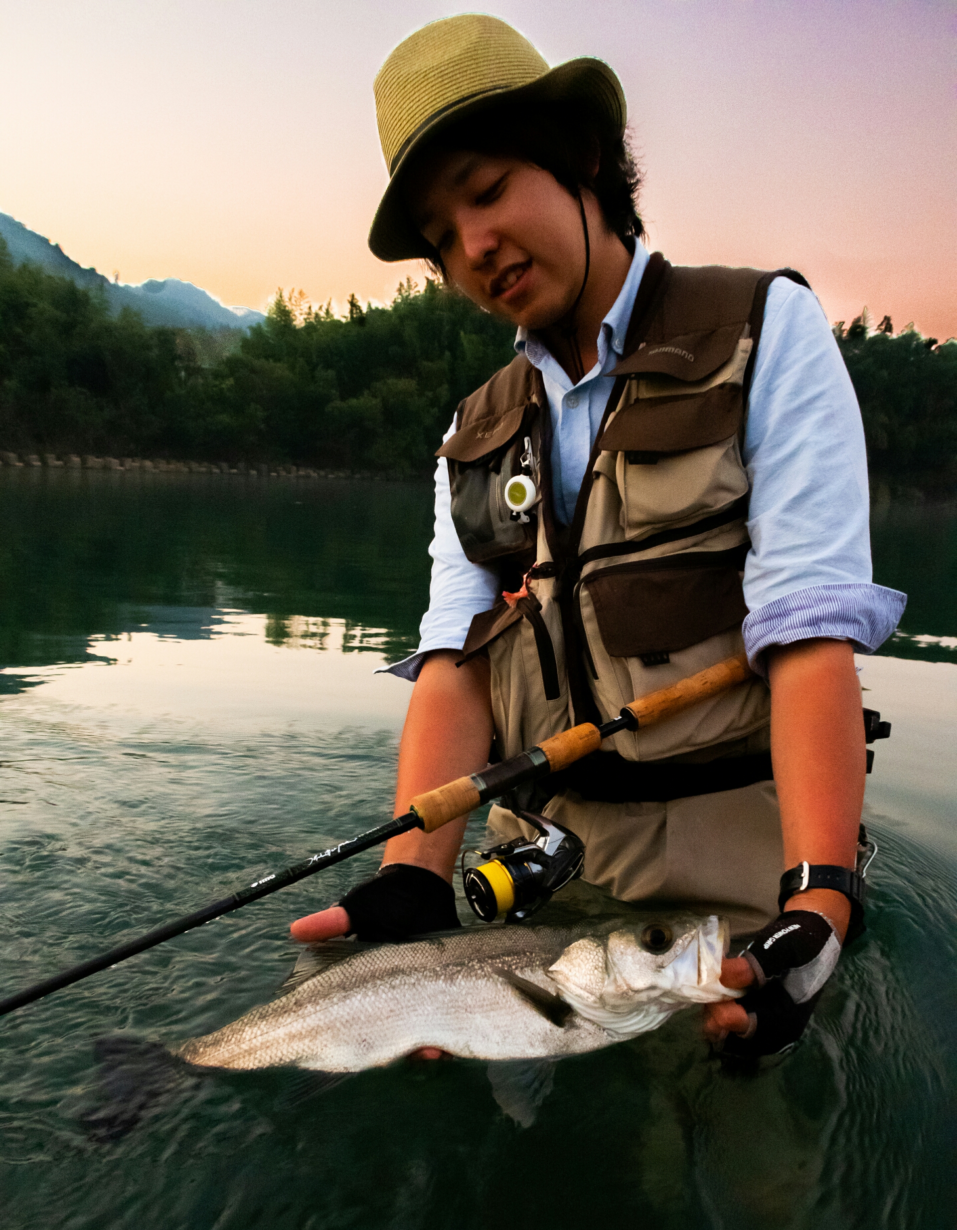 清流フィッシング㉗-シブミ86MLに日中の清流鱸入魂完了。- | やまやま