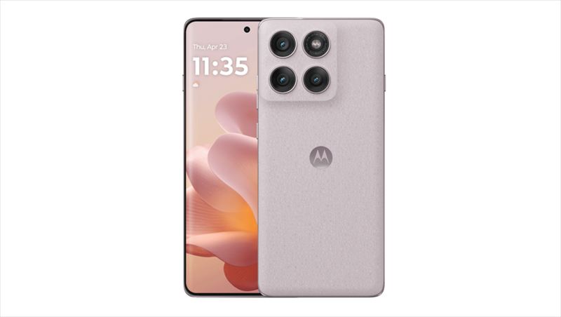 注目ミドルハイ！日本版「motorola edge 60 pro」がおサイフケータイ