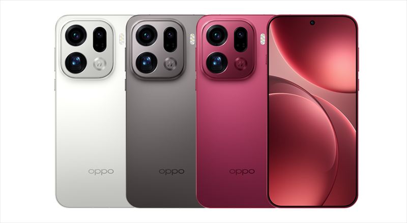 OPPO Find X9 Pro」はハッセルブラッドカメラ搭載のハイエンドスマホ