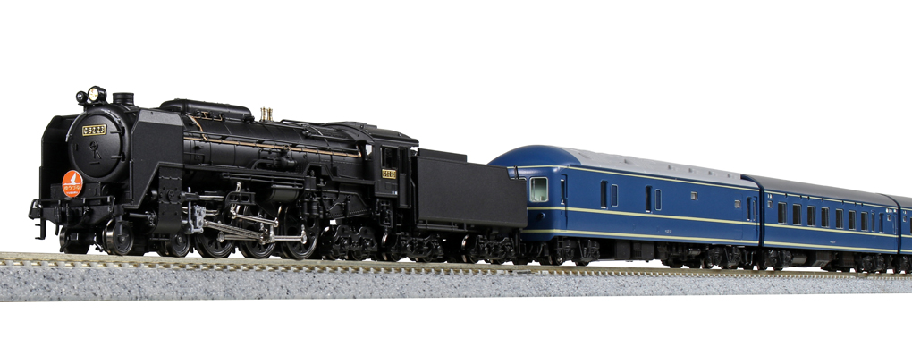 KATO C62 常磐形（ゆうづる牽引機）品番:2017-6 カトー | NGaugeJP