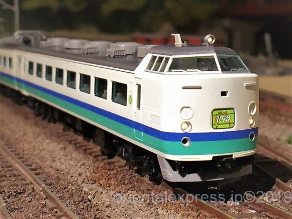 485系1000番台上沼垂色が入線しました。TOMIX 98665 | NGaugeJP - 横濱