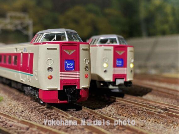 381系「ゆったりやくも」を弄る。クモハ381ASSYパーツで0番台化♪ KATO