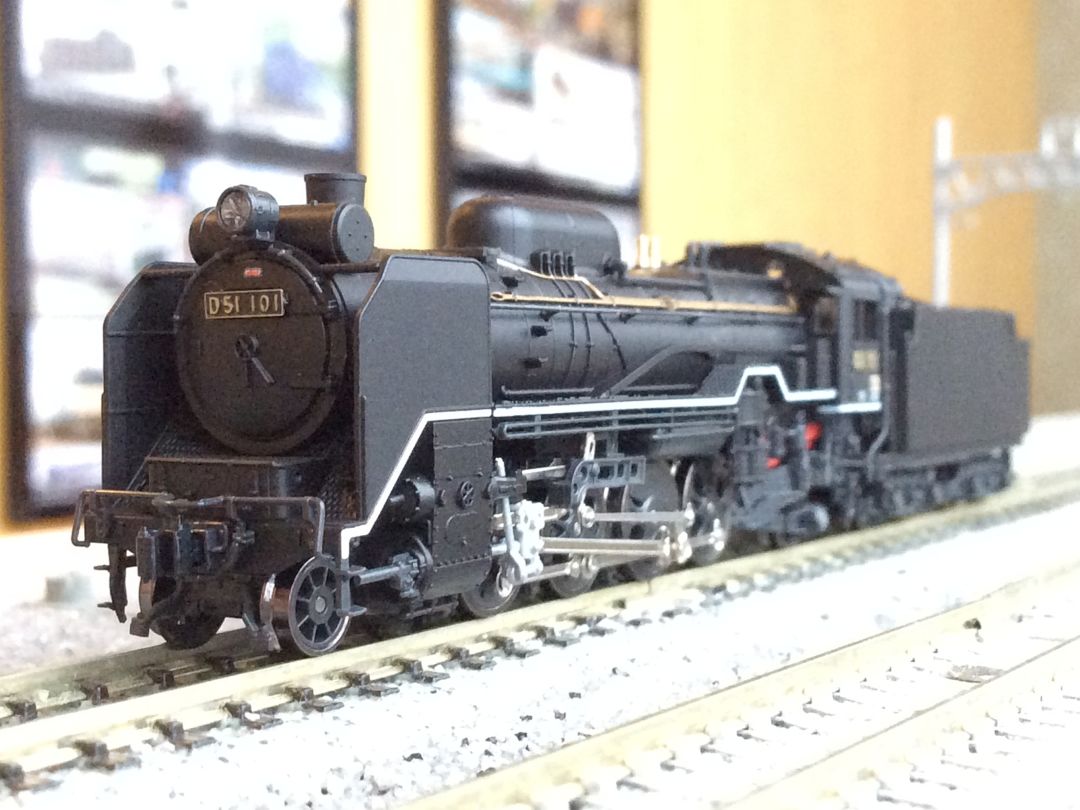 KATO京都駅店】D51 標準形 ライン入(鋳鋼製台車) 発売！#KATO京都駅店