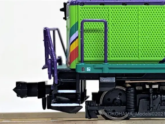 DE15-1535号機 富良野・美瑛ノロッコ号牽引機が入線しました。MICROACE