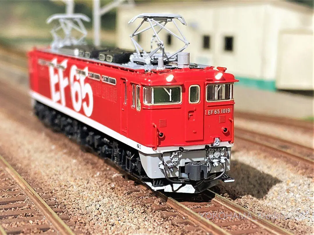 EF65 1019号機・レインボー塗装を弄る。その2 TOMIX 7155 #トミックス