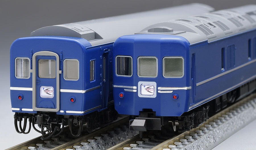 24系25-100形特急寝台客車(はやぶさ)セット 品番：98802 鉄道模型