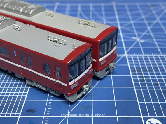 京急1500形1525編成（アルミ車）が入線しました。MICROACE A6392
