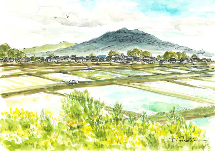 俳優の榎木孝明さん水彩画展 板谷波山の生誕150年記念 しもだて
