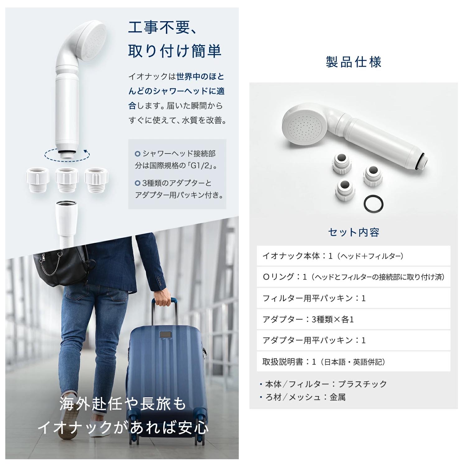 Ionac Shower 軟水機