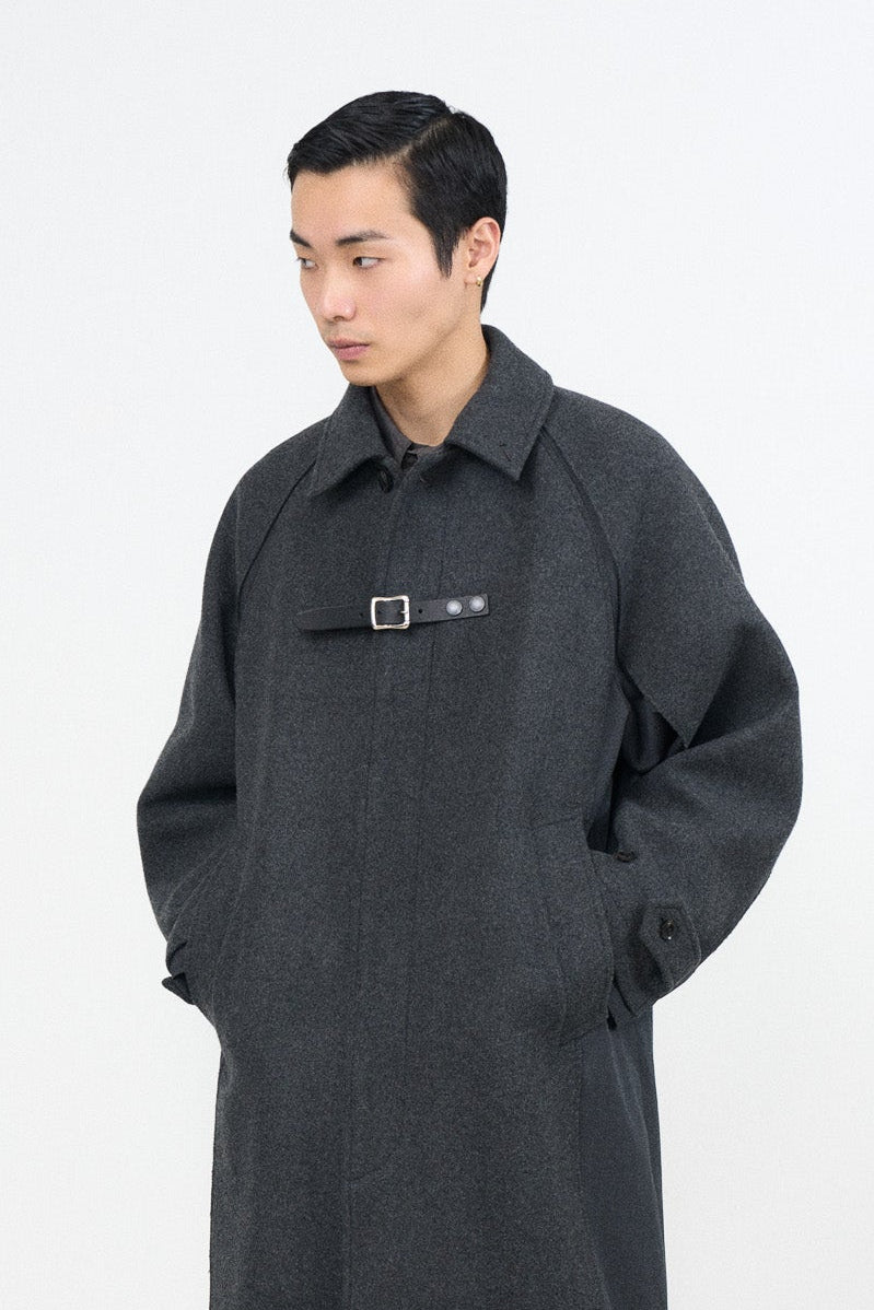 Connected Bal Collar Coat | YOKE Official Website