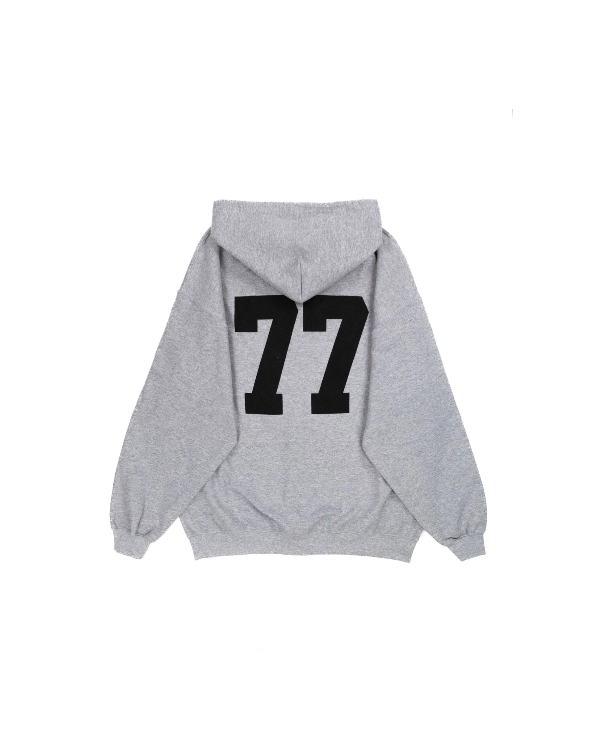 Yori Sport Text Zip-up (Grey/Black) | YORI
