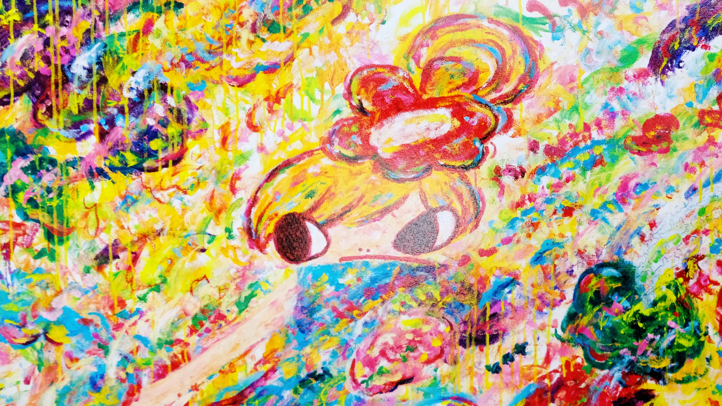 ロッカクアヤコ 'Untitled' シルクスクリーン