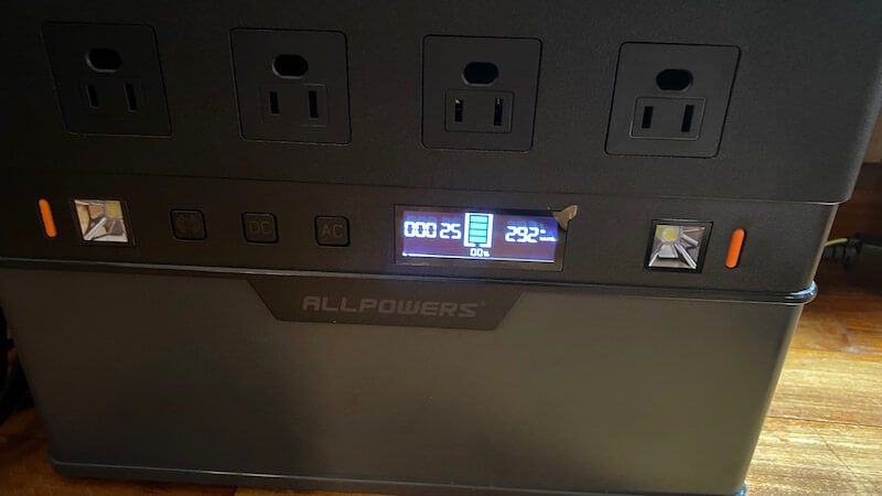 ALLPOWERS S1500レビュー｜大容量なのにコンパクトなポータブル電源