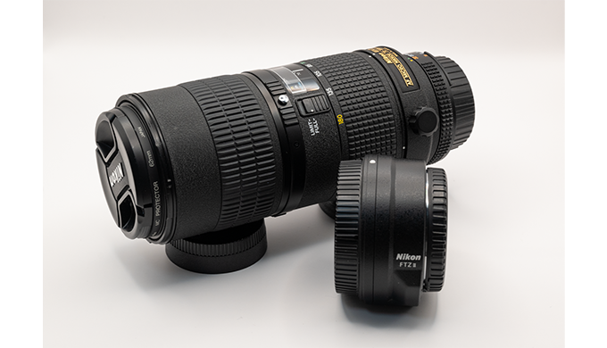 AI AF MICRO NIKKOR 70-180mm F4.5-5.6D + FTZⅡ】小さな世界を大きく