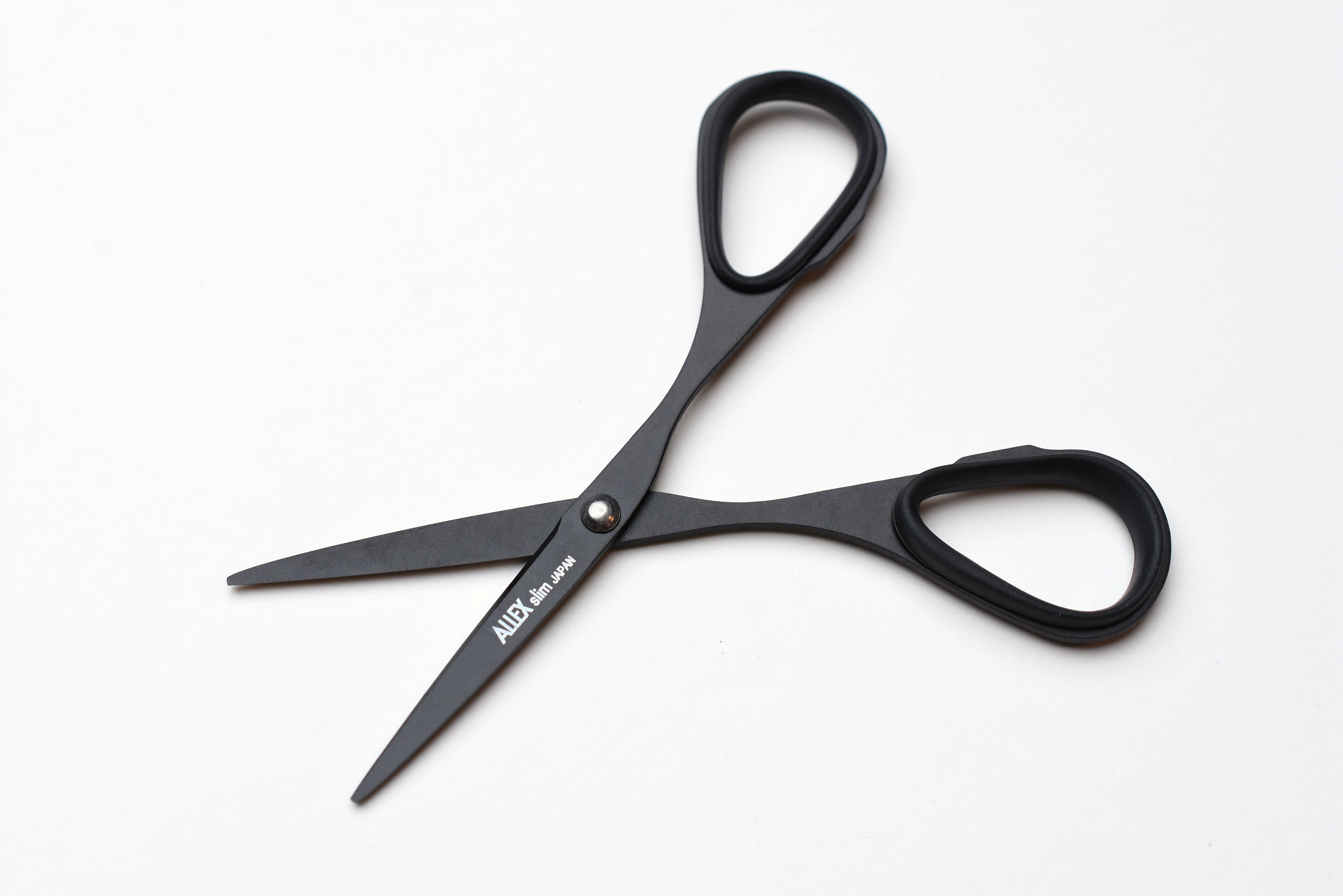 Allex Slim 100 Noir Scissors - 3.9