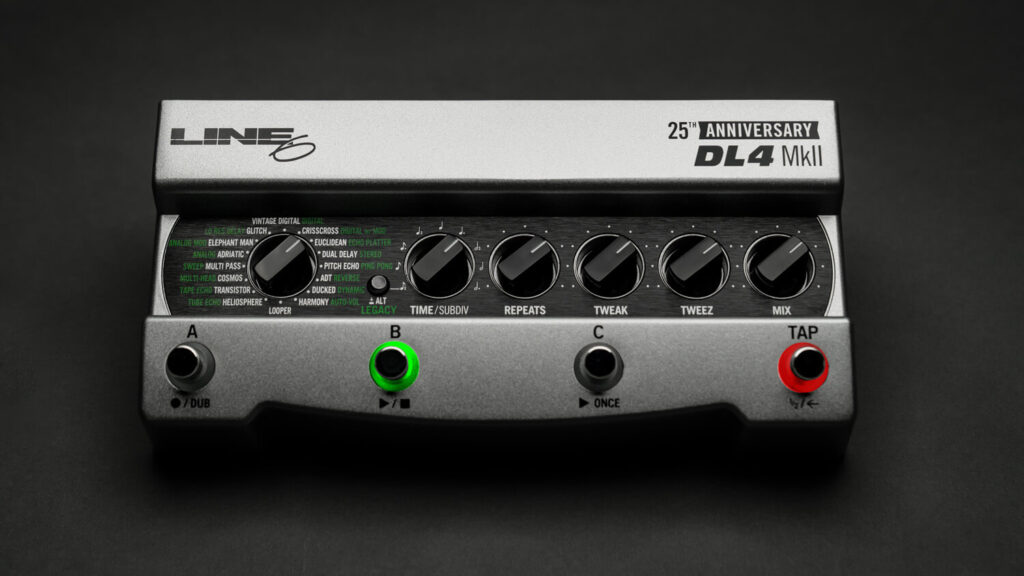 Line 6ディレイ名機に25周年記念版が数量限定登場 – YOUNG GUITAR