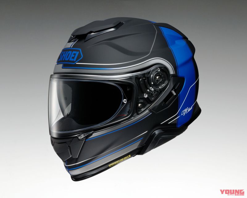 SHOEIのプレミアムツーリングヘルメットGT-Air IIに新色［クロスバー