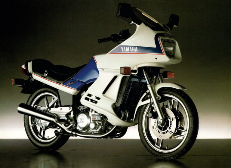個性的な水冷Vツイン搭載で乗り味は抜群だった 1982年ヤマハ「XZ400