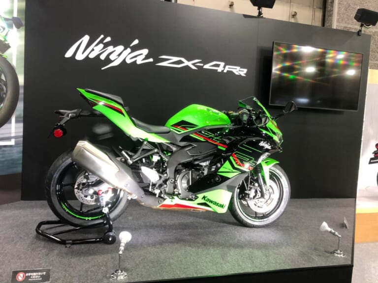 大阪モーターサイクルショーより入電ッ!! ラムエア80馬力の「ニンジャ