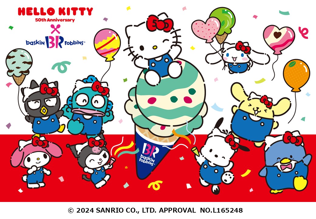 神コラボ】サーティワン×ハローキティ第2弾キタっ！こんどはサンリオの