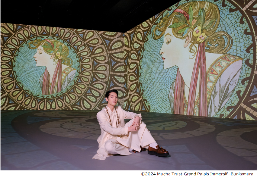 360度ミュシャ🎨写真＆動画撮影OKなアートに溶け込む展覧会が渋谷