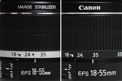 Canon EF-S18-55mmと55-250mmの新旧キットレンズを比較してみる。: 君