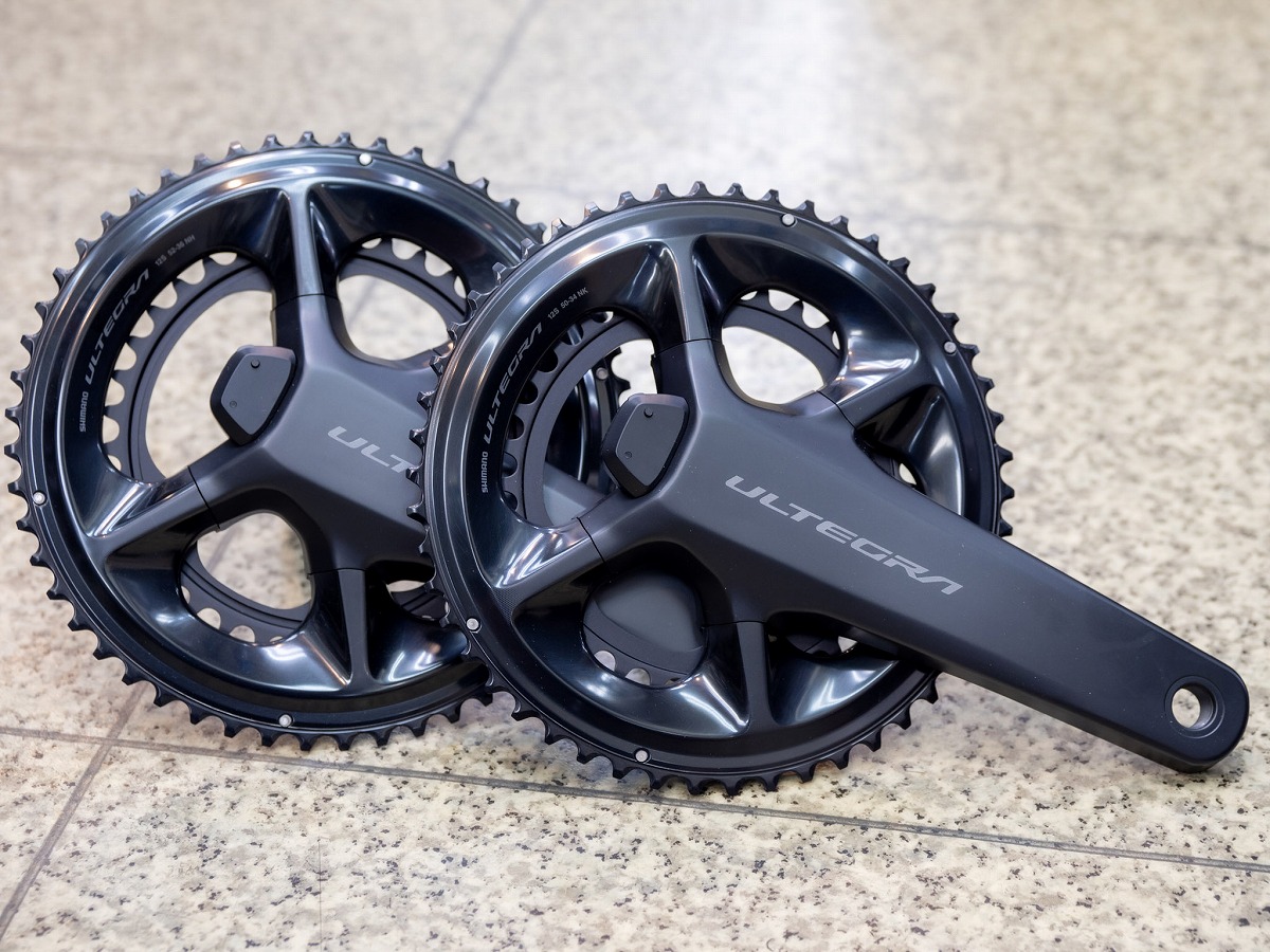 パワーメーター】SHIMANO純正の「FC-R8100-P」が今なら店頭で歯数も