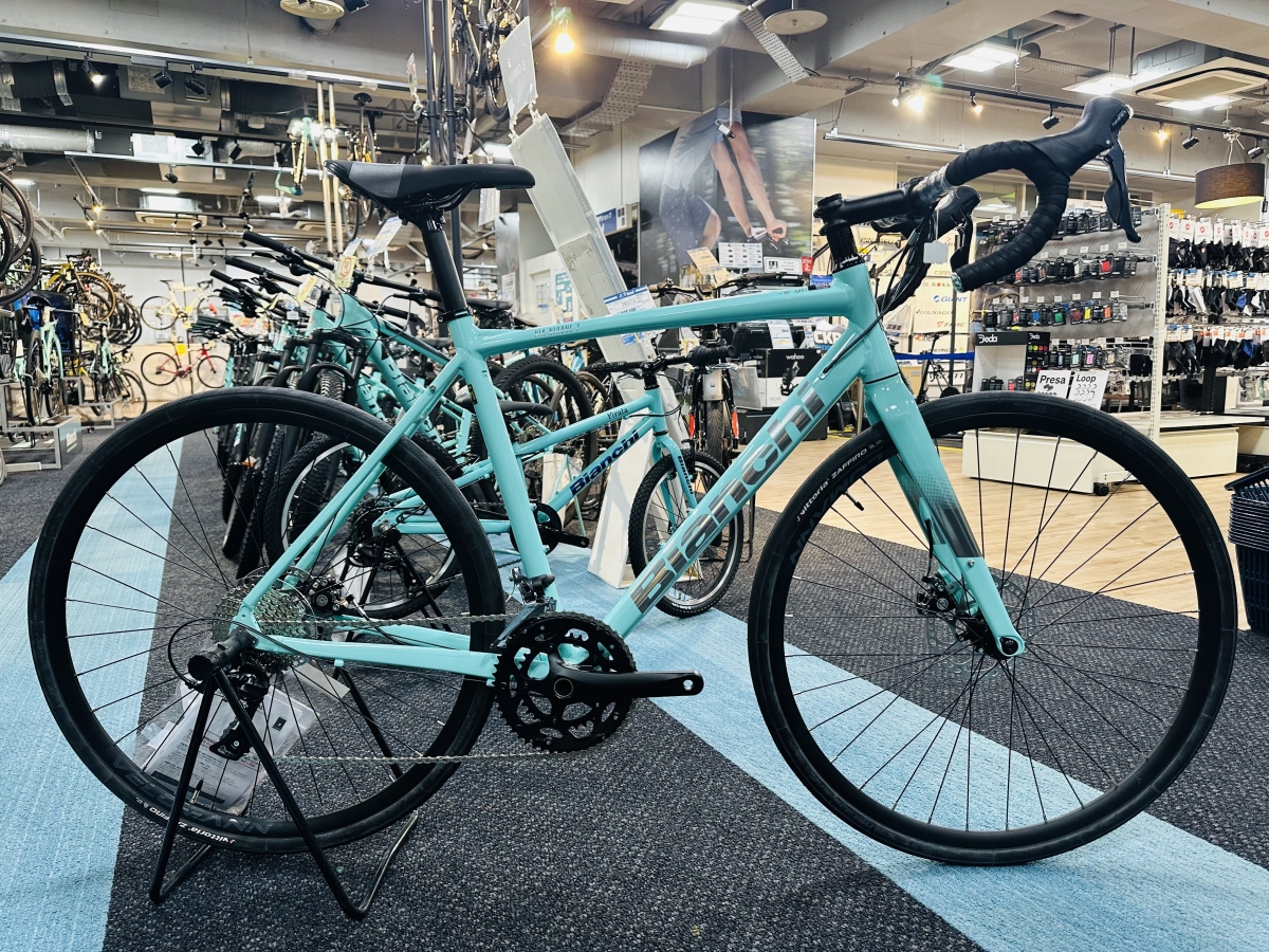 BIANCHI】価格改定されたNIRONE SORA DISCの主要サイズ揃ってます