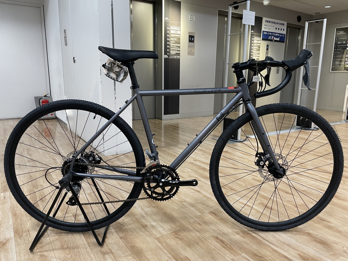 特価】クラシックなクロモリ製グラベルロード FEATHER CX+【FUJI
