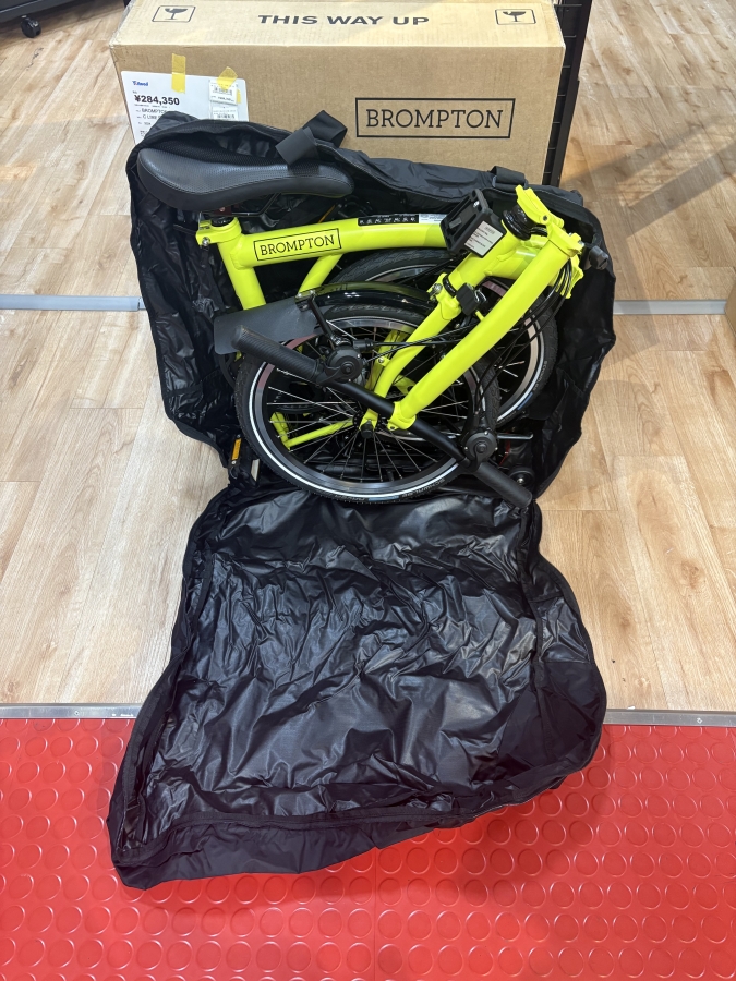 BROMPTON正品】BROMPTON純正品の輪行袋が入荷！原装 BROMPTON 轮式箱包