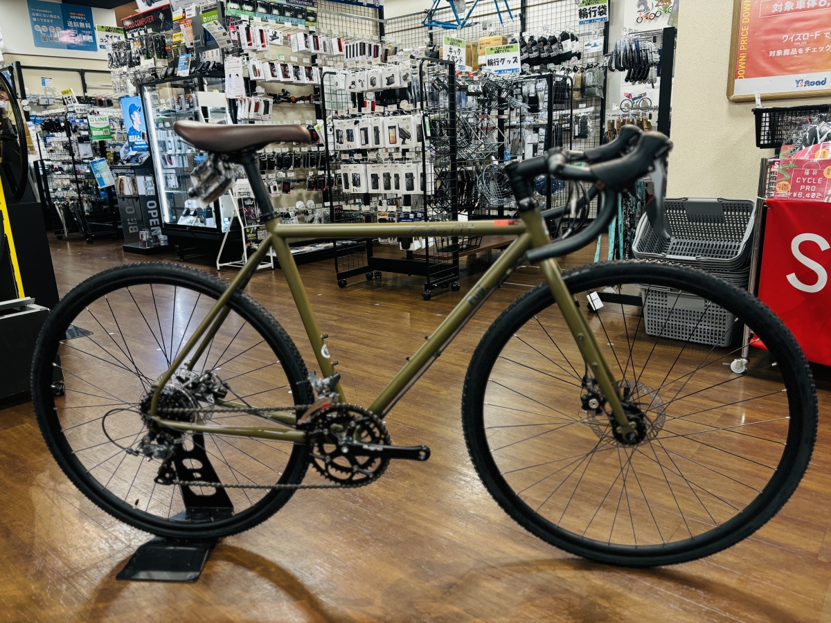 FUJI】新しい自転車で冒険に出ませんか？バテッドクロモリグラベル