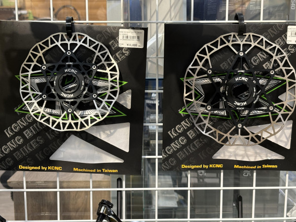 KCNC】超軽量モデルのKCNCのディスクローターが入荷しました