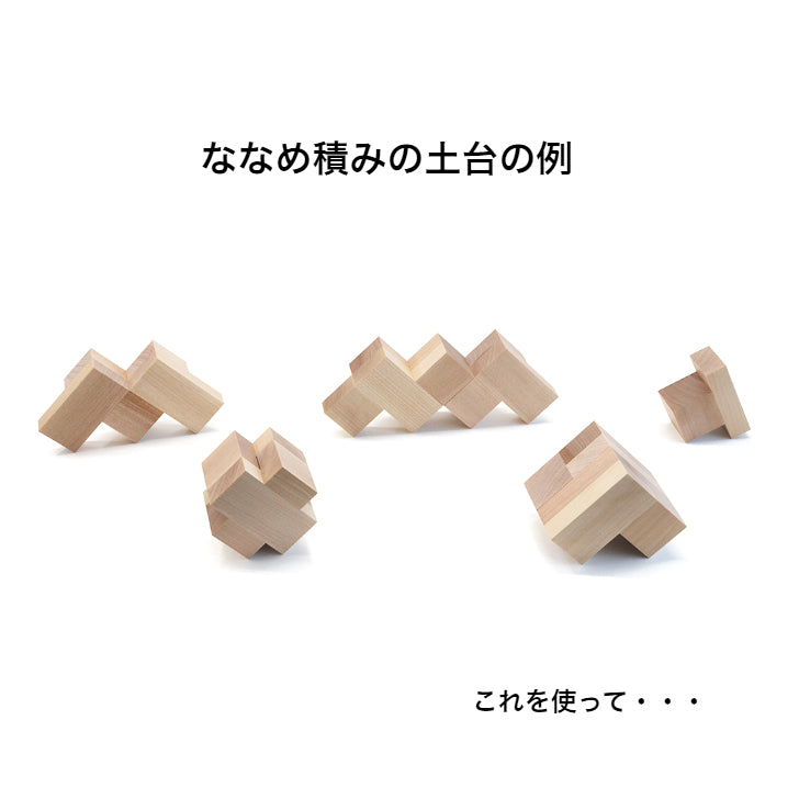 ペアブロック 2024年クリスマス限定 童具館 WAKU-BLOCK45 – 木の