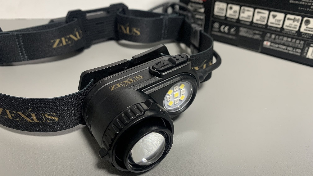 ZEXUS ZX-R740実釣レビュー！！最高峰ヘッドライトの使用感は