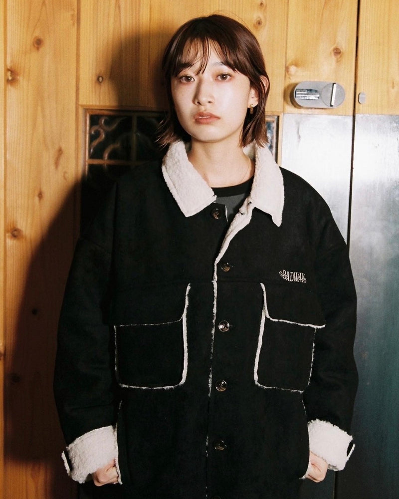 suede jacket boa lining – YZ