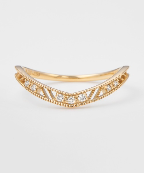 agete（アガット） 指輪 リング K10リング レディース : ZOZOTOWN