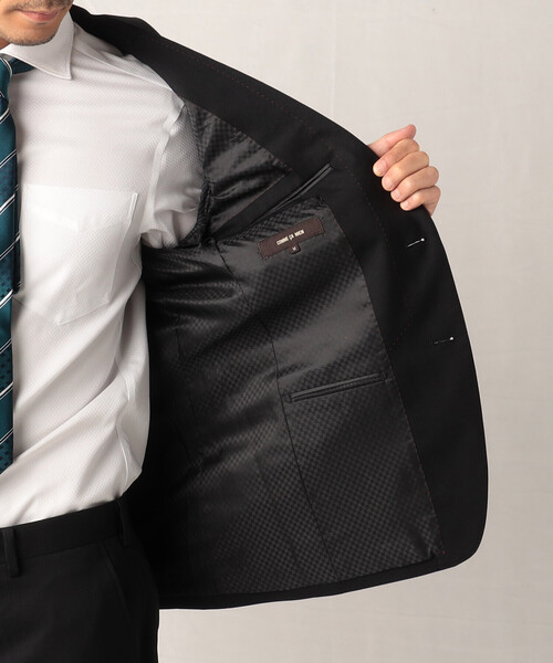 COMME CA MEN（コムサメン） セットアップ ストレッチギャバスーツ