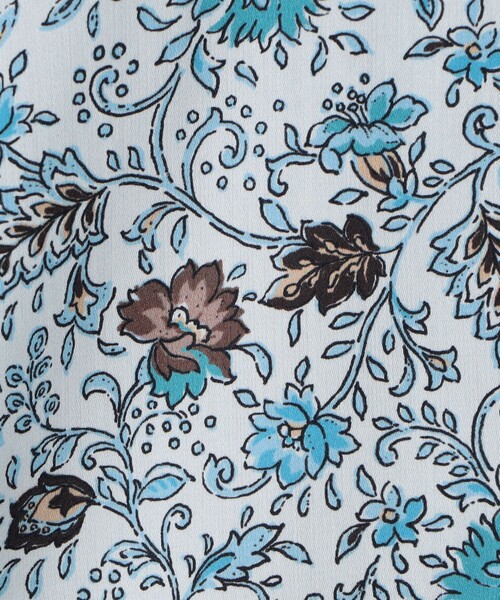 TOMORROWLAND（トゥモローランド） シャツ コットンシルク フラワー