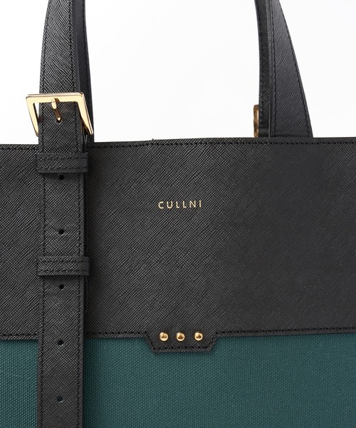 CULLNI（クルニ） トートバッグ Leather Belt Handle ＆ Canvas