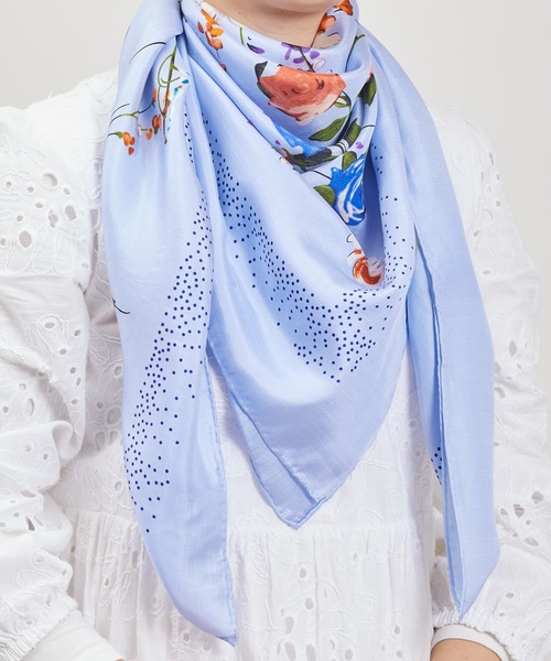 SHIZUTA（シズタ） スカーフ バンダナ SZT: シルク100％ SILK100