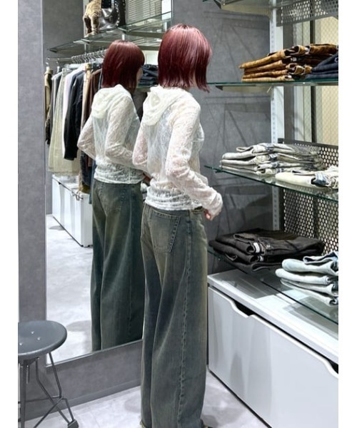 LAGUA GEM（ラグアジェム） ジーンズ デニム デニムパンツ CUT OFF