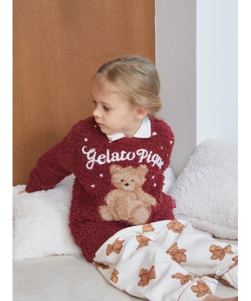 gelato pique（ジェラートピケ） パジャマ 「HOLIDAY」「KIDS」ベア柄